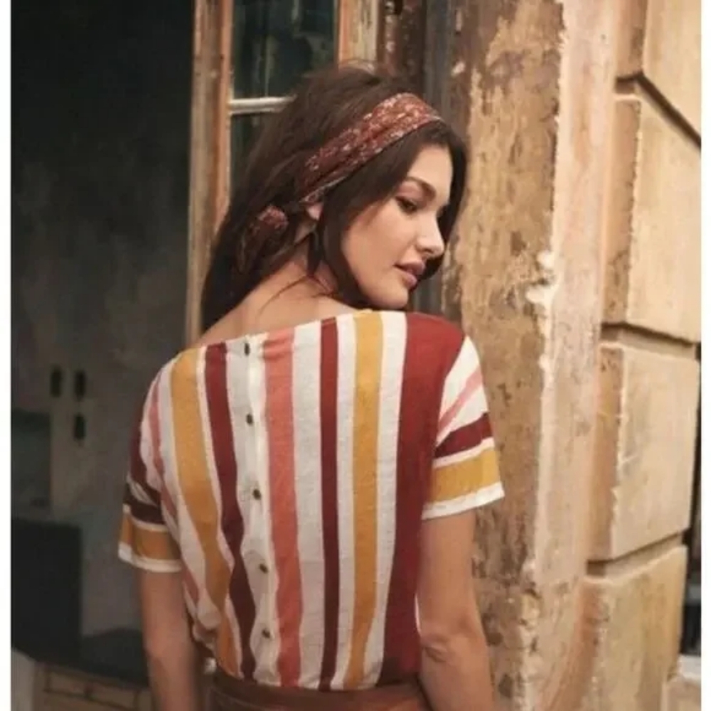 Sezane Linen Top. XS.